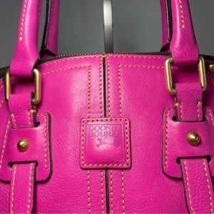 Dooney & Bourke violet Florentine Clayton